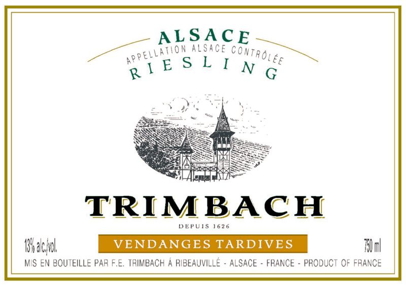 Selection de. Вино Trimbach Pinot Gris selection de Grains Nobles Alsace AOC 1989. Эльзас вино. Этикетка вино Эльзас. Trimbach вино.